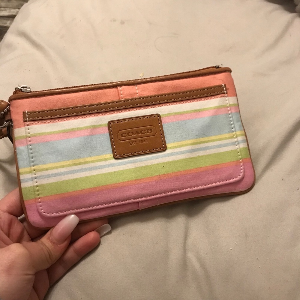 Coach hand bag